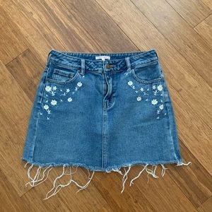 Jean skirt